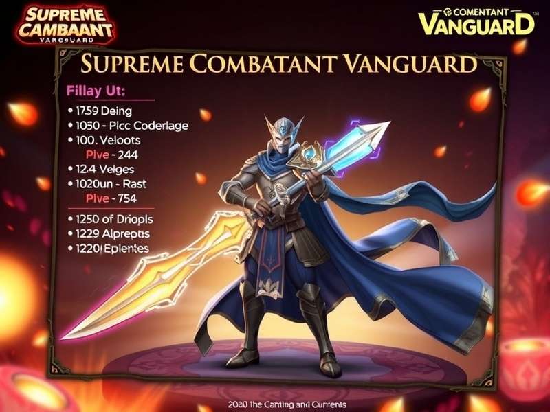 Supreme Combatant Vanguard Game Banner